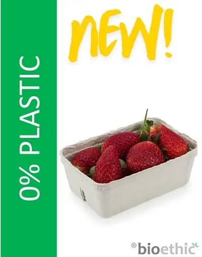 embalagens para fruta e vegetais em fibra moldada