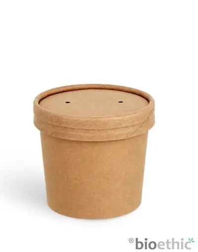 embalagem 240ml em cartão kraft