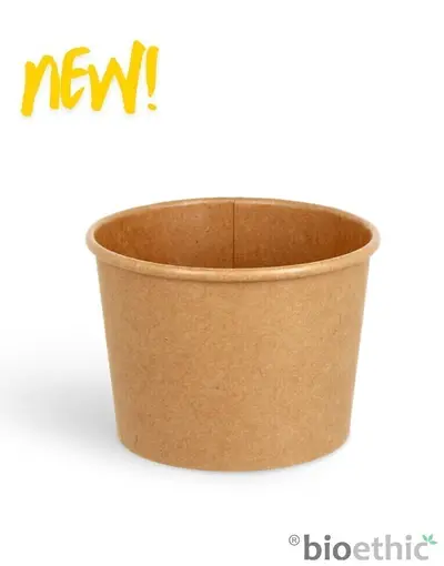 embalagem 240ml em cartão kraft